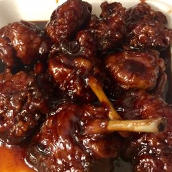 King's Chinese Cuisine - Hot Spiced Fried Boy - Spicy fried chicken wings