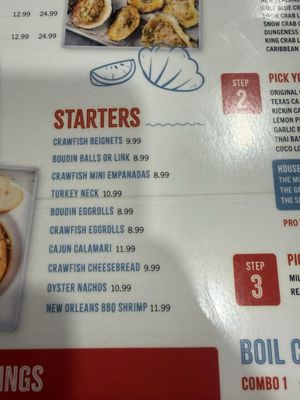 Menu photo 2 Crawfish Cafe Houston, TX Menu photo 2 Crawfish Cafe Houston, TX