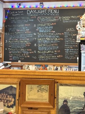 Menu photo 1 Daylight Donuts Breckenridge, CO