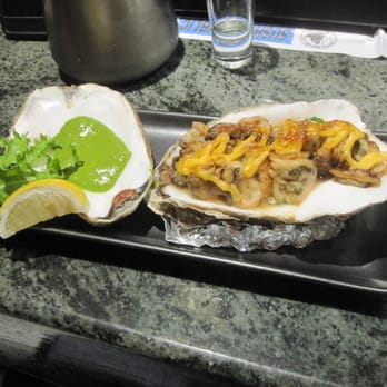 Sushi Republic - Giant baked oyster with wasabi sauce - Sushi Bars Near Me - Surfside, Florida