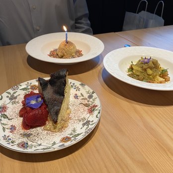 Rocca - Burnt cheesecake, basil custard, birthday cake ice cream! - Italian Near Me - Tampa, Florida