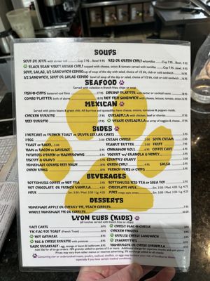Menu photo 1 Mountain Lyon Cafe Silverthorne, CO