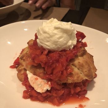 The Burleigh - Strawberry Rhubarb Shortcake - New American Near Me - Kennebunkport, Maine The Burleigh - Strawberry Rhubarb Shortcake - New American Near Me - Kennebunkport, Maine
