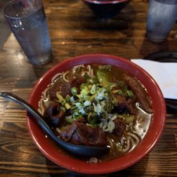 Spicy Beef and Tendon Noodle Soup Spicy Beef and Tendon Noodle Soup