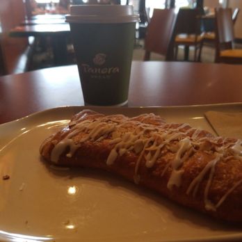 Panera Bread - Bear claw and small coffee. - Sandwiches Near Me - Eldersburg, Maryland