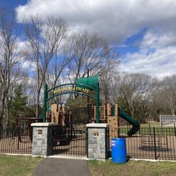 Veteran's Memorial Park - Playground entrance.