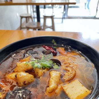 Yiwanmen - R5. Fish Noodle Soup in Mala Sauce - Noodles Near Me - New York, New York Yiwanmen - R5. Fish Noodle Soup in Mala Sauce - Noodles Near Me - New York, New York