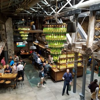 Jameson Distillery Bow St - View of bar space from tour start platform - Museums Near Me - Dublin, D Jameson Distillery Bow St - View of bar space from tour start platform - Museums Near Me - Dublin, D