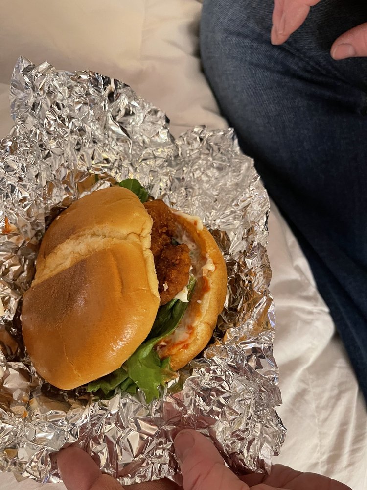 Food from MrBeast Burger