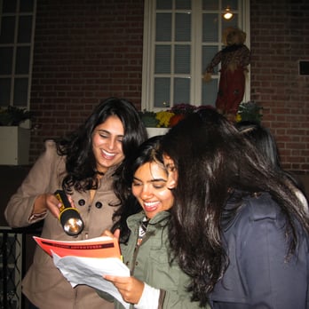 Watson Adventures Scavenger Hunts - Teammates work together to answer tricky questions on a ghost-themed nighttime scavenger hunt. WatsonAdventures.com. - Scavenger Hunts Near Me Watson Adventures Scavenger Hunts - Teammates work together to answer tricky questions on a ghost-themed nighttime scavenger hunt. WatsonAdventures.com. - Scavenger Hunts Near Me