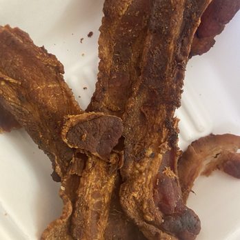 Sax's Joint - We asked for crispy bacon not break your teeth bacon. This stuff was so hard no one could even chew on it without pain. - Breakfast & Brunch Near Me - Petaluma, California