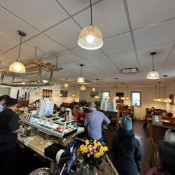 Pim's Thai Orchid Restaurant - View of entire restaurant with sushi bar to the left