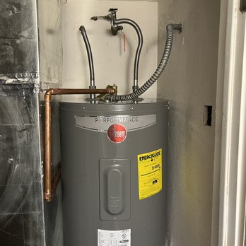 Express Plumbing - New 40 gallon electric water heater took only 1-2 hours - Plumbing Near Me