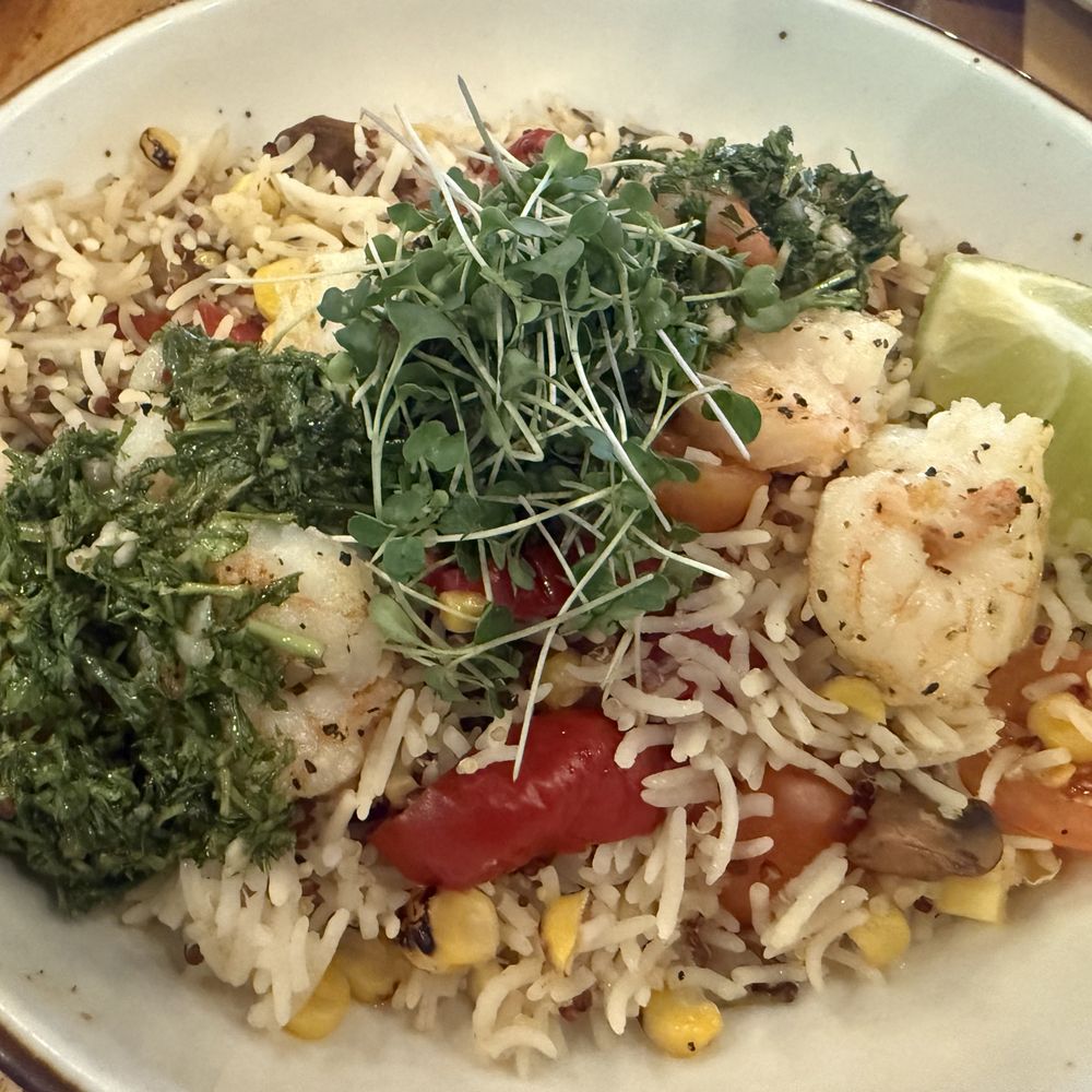 TennFold Brewing - Chimichurri Bowl with Shrimp - Pizza Near Me - Nashville, Tennessee