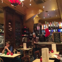 Cute little place, with great decor and atmosphere. More seating in the outdoor patio. Cute little place, with great decor and atmosphere. More seating in the outdoor patio.