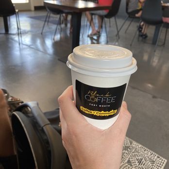 Black Coffee - Hot butter cup latte - Coffee & Tea Near Me - Fort Worth, Texas