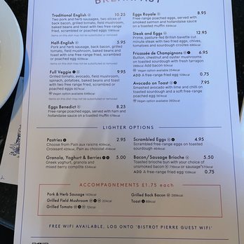 Bistrot Pierre - Breakfast & Brunch Near Me - Eastbourne, ESX