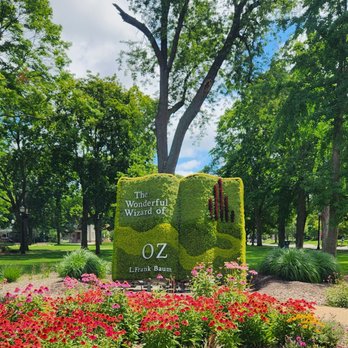 Centennial Park - Oz Sculpture Garden. 10' X 12' living mosaic book of The Wonderful Wizard of Oz. https://www.holland.org/oz-sculpture-garden/ - Parks Near Me - Holland, Michigan Centennial Park - Oz Sculpture Garden. 10' X 12' living mosaic book of The Wonderful Wizard of Oz. https://www.holland.org/oz-sculpture-garden/ - Parks Near Me - Holland, Michigan
