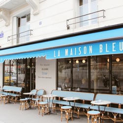 La Maison Bleue - Vue de la facade, Rue d'Abbeville