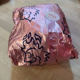 Wrapped chicken sandwich Wrapped chicken sandwich