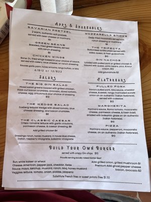 Menu photo 2 The Old Gin Wortham, TX