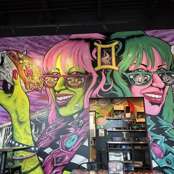 Condado Tacos - Some of the cool artwork - Tacos Near Me - Knoxville, Tennessee