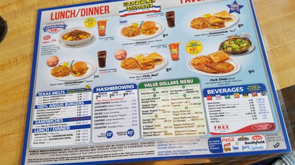 Menu photo 1 Waffle House Fredericksburg, VA