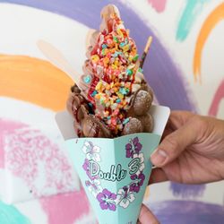 Double Three - Choco Bubble Waffle (@miguelmoralesphotography on Instagram)