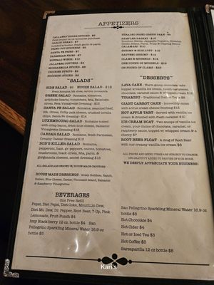 Menu photo 2 Callaway's Bistro Smithfield, UT Menu photo 2 Callaway's Bistro Smithfield, UT