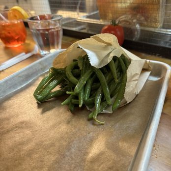 Miznon - Bag of Green Beans - Mediterranean Near Me - New York, New York