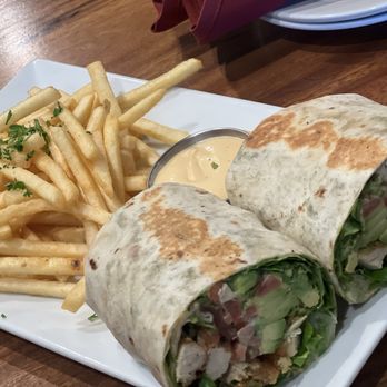 Ocado Restaurant - Crispy Chickun Bacon Wrap - Vegan Near Me - Sherman Oaks, California