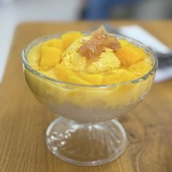 Mango Mango Dessert - Special mango juice sago and pomelo with mango ice cream - 7/10