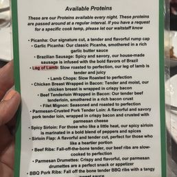 Meat options