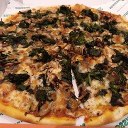 Piazzere - Pizza champiñón y espinacas