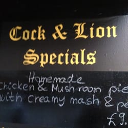 The Cock and Lion