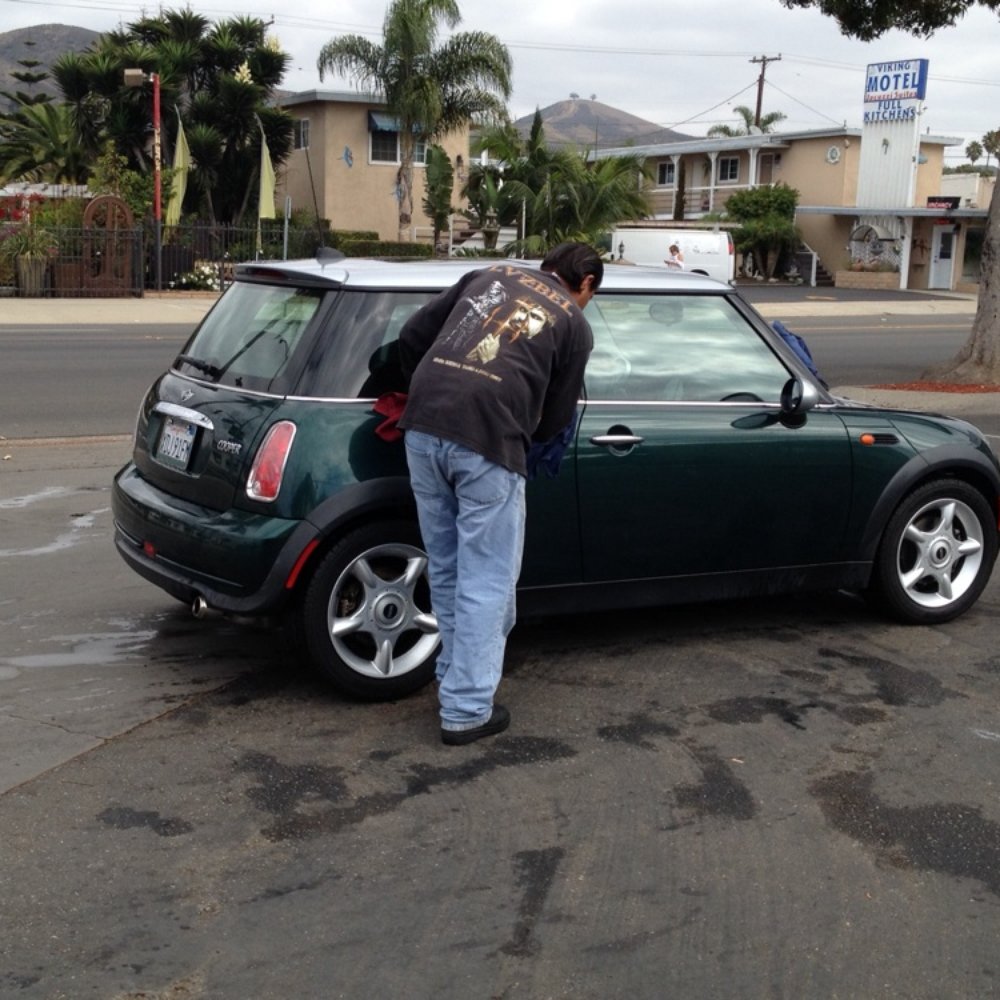 The Auto Scrubber - My car being dried off at Auto Scrubber. They always do a great job! - Car Wash Near Me - Ventura, California The Auto Scrubber - My car being dried off at Auto Scrubber. They always do a great job! - Car Wash Near Me - Ventura, California