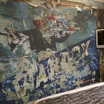 Hotel Georgette - Mural on our hotel room wall - Hotels Near Me - Paris, 75