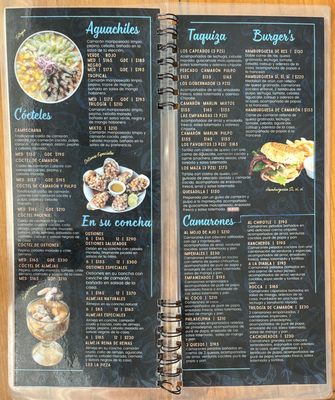 Menu photo 2 Don Tiburón Mazatlán, SIN