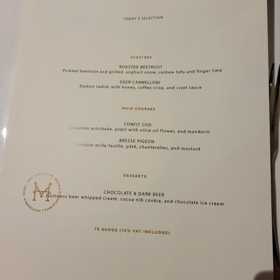 Menu photo 1 Hofmann Barcelona, B