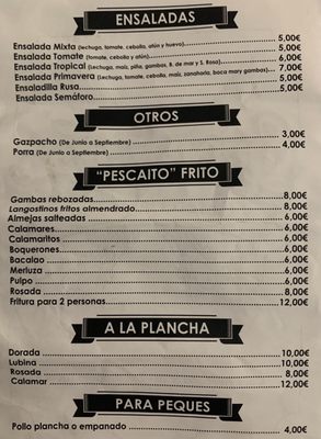 Menu photo 1 Cafeteria Bar Las Tapas Málaga, MA
