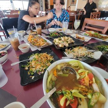 Nam Phuong - We ordered family meal for 5 people. We also ordered an extra Salt and Pepper Shrimp and House Pork Chop - Vietnamese Near Me - Atlanta, Georgia