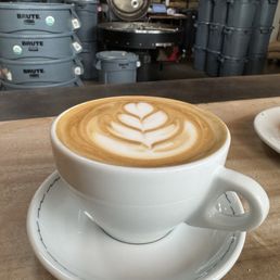 Brown Butter Miso Caramel latte $8
