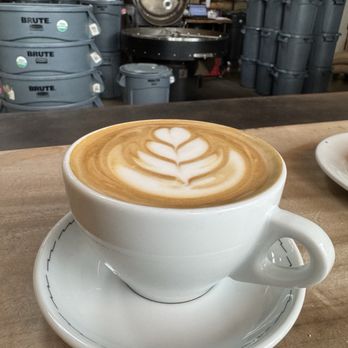 Sightglass Coffee - Brown Butter Miso Caramel latte $8 - Coffee Roasteries Near Me - San Francisco, California