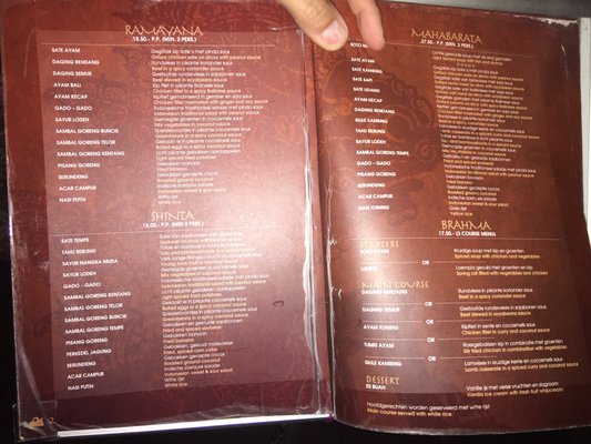 Menu photo 2 Kartika Amsterdam, NH