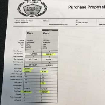 Klein Honda - Second Proposal - Auto Repair Near Me - Everett, Washington