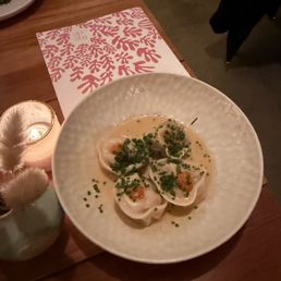 Lobster dumplings Lobster dumplings