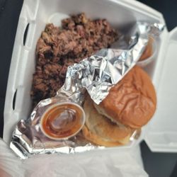Al's Finger Licking Good Bar-B-Que - Chopped beef.