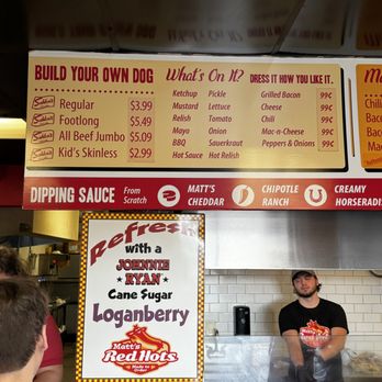 Matt's Red Hots - Hot Dogs Near Me - Fort Myers, Florida Matt's Red Hots - Hot Dogs Near Me - Fort Myers, Florida