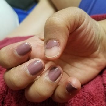 Bebe Nails & Spa - 2 day old nail polish - Nail Salons Near Me - Rialto, California