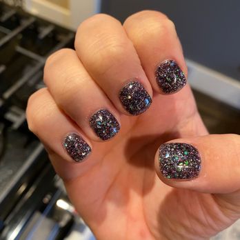 Lyly Nails - New Years dip! I always ask to keep them super short so I can still rock climb but they'll do any shape you want to perfection. - Nail Salons Near Me - Seattle, Washington Lyly Nails - New Years dip! I always ask to keep them super short so I can still rock climb but they'll do any shape you want to perfection. - Nail Salons Near Me - Seattle, Washington